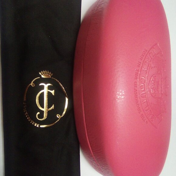 Juicy Couture Shady Day/S Raspberry Pink 62mm Women's Sunglasses New - Picture 5 of 5